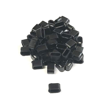 13mm Plastic Strap Keepers Loops Dog Collars Leads Straps Bags Webbing x1 - x100