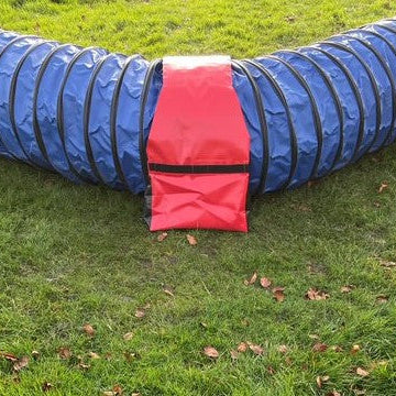 New Dog Agility Tunnel Corner Sandbag Adjustable 60cm - 80cm Diameter Tunnels For Indoor And Outdoor UV PVC In Various Colours
