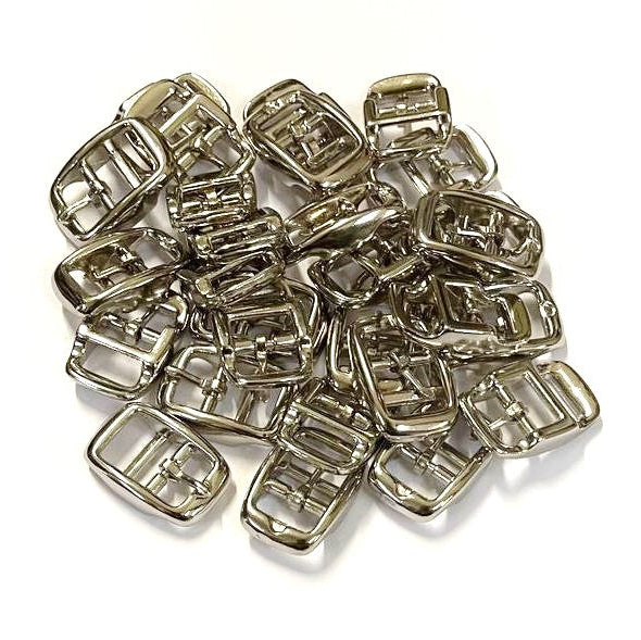 Caveson Buckles Nickel Plated In Widths Of 10mm 13mm 16mm 20mm 25mm Ideal For Dog Collars Webbing Straps Belts