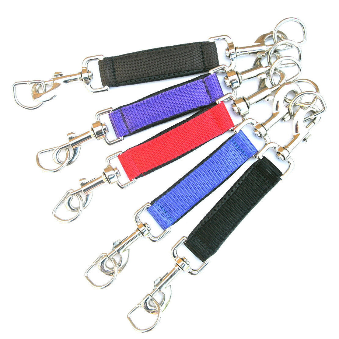 Padded Grab Handle Restraint For Dog Collars 9 Inch In 25mm Webbing In 19 Colours