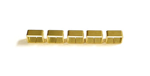 Solid Brass Flat Dog Collar Loop 2 Bar Loop Metal Strap Keeper For Webbing Bags Straps Dog Collars 12mm - 25mm
