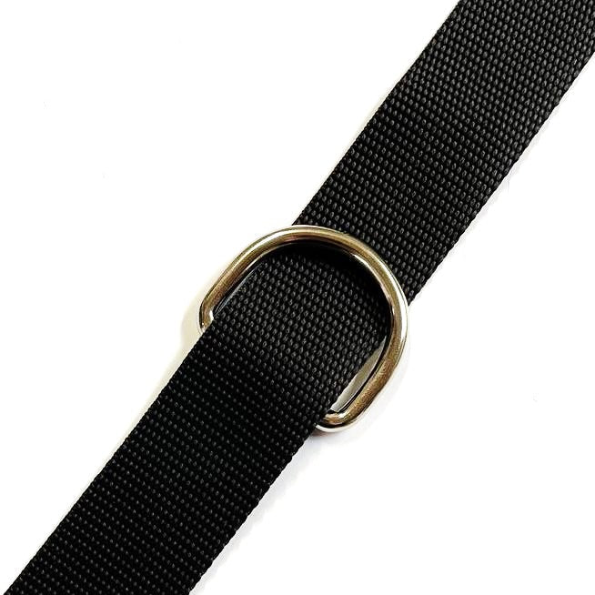 Nickel Plated Welded Gear D-Rings 25mm 32mm 38mm 50mm Wide 5/6mm Thick For Webbing Straps Handles Leather Bags