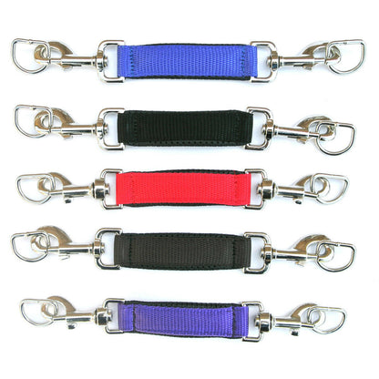 Padded Grab Handle Restraint For Dog Collars 9 Inch In 25mm Webbing In 19 Colours