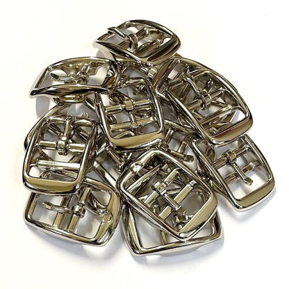 Caveson Buckles Nickel Plated In Widths Of 10mm 13mm 16mm 20mm 25mm Ideal For Dog Collars Webbing Straps Belts