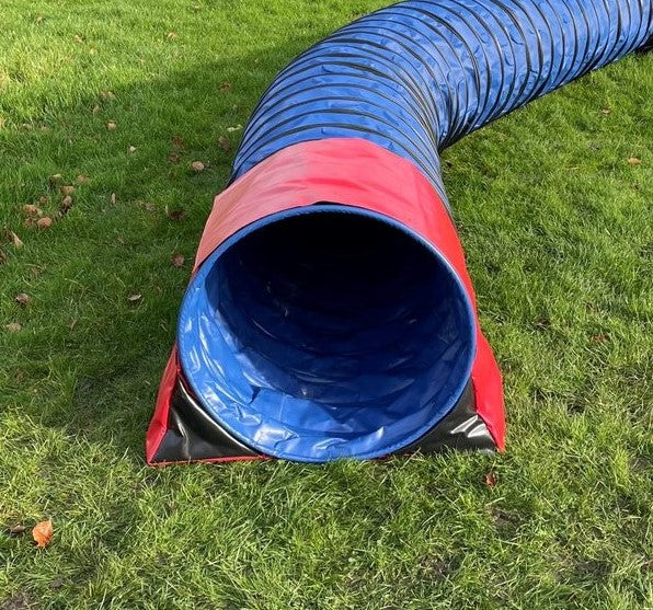 Large dog clearance agility tunnel