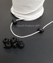 Load image into Gallery viewer, Cord Lock Toggle Stoppers Plastic Spring Loaded Adjusters Drawstring