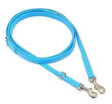 Load image into Gallery viewer, Double Ended Small Dog Training Lead Puppy Leash Multi-Functional 13mm Webbing