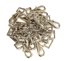 Load image into Gallery viewer, 20mm Snap Clip Horse Pony Rug Repairs Leg Clip Nickel Plated For Dog Leads Webbing Straps