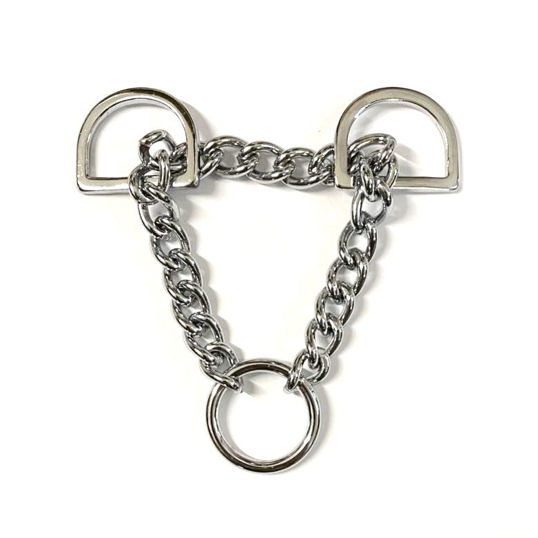 Half Check Chains For Dog Collars In Solid Brass or Chrome Plated In Various Sizes