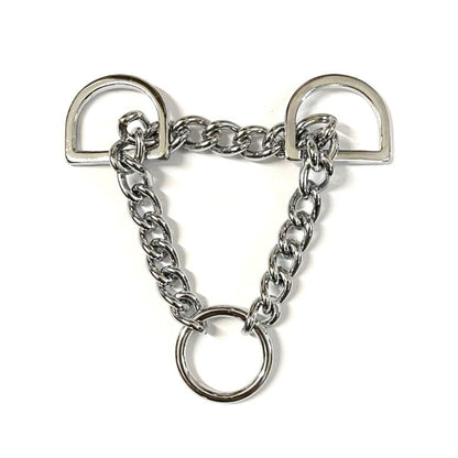Half Check Chains For Dog Collars In Solid Brass or Chrome Plated In Various Sizes