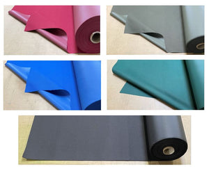 Heavy Duty Fabric 600D Polyester PVC Coated Waterproof Outdoor Canvas In 7 Colours