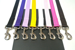 45" Short Dog Walking Lead In Various Colours
