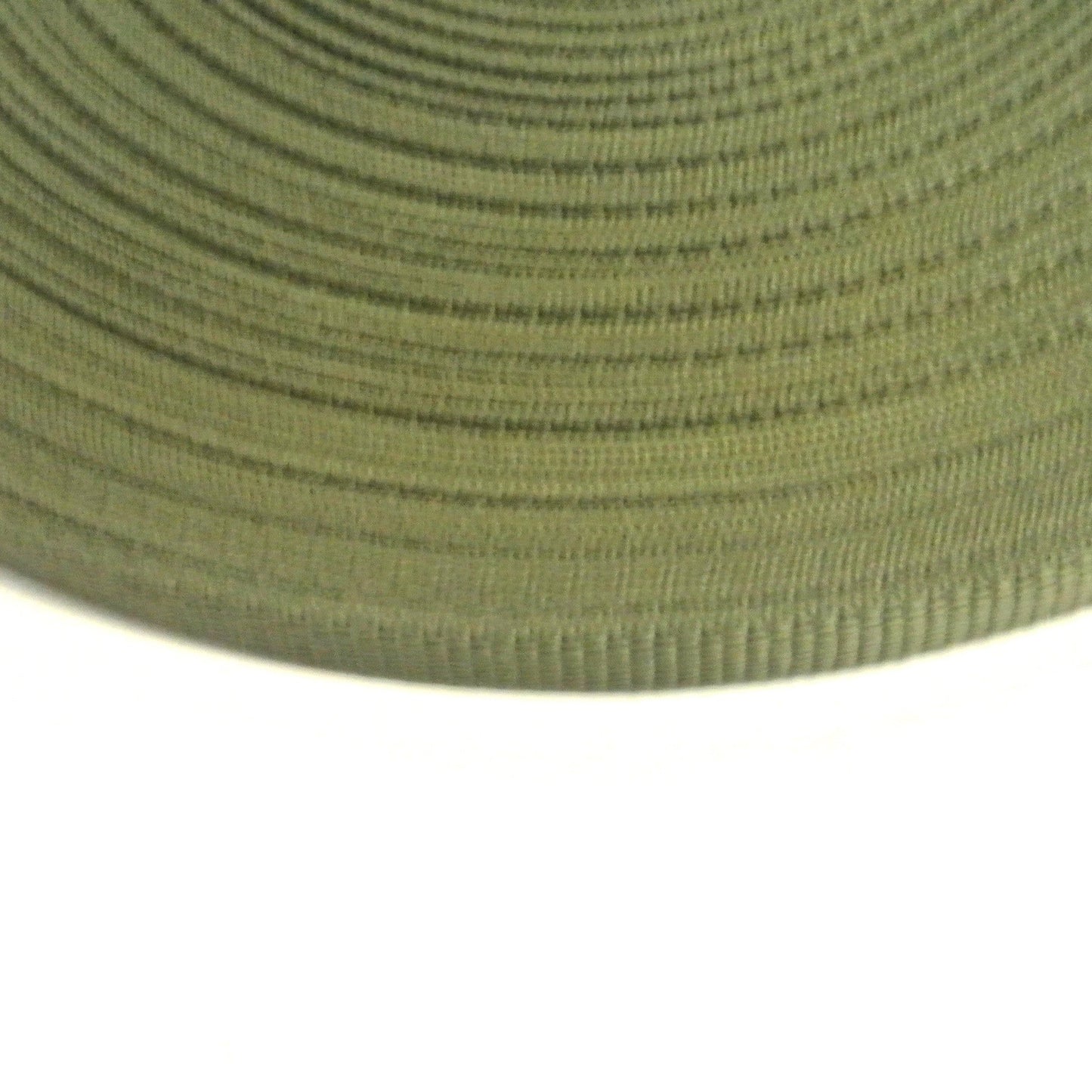 16mm Wide Webbing In Olive Green