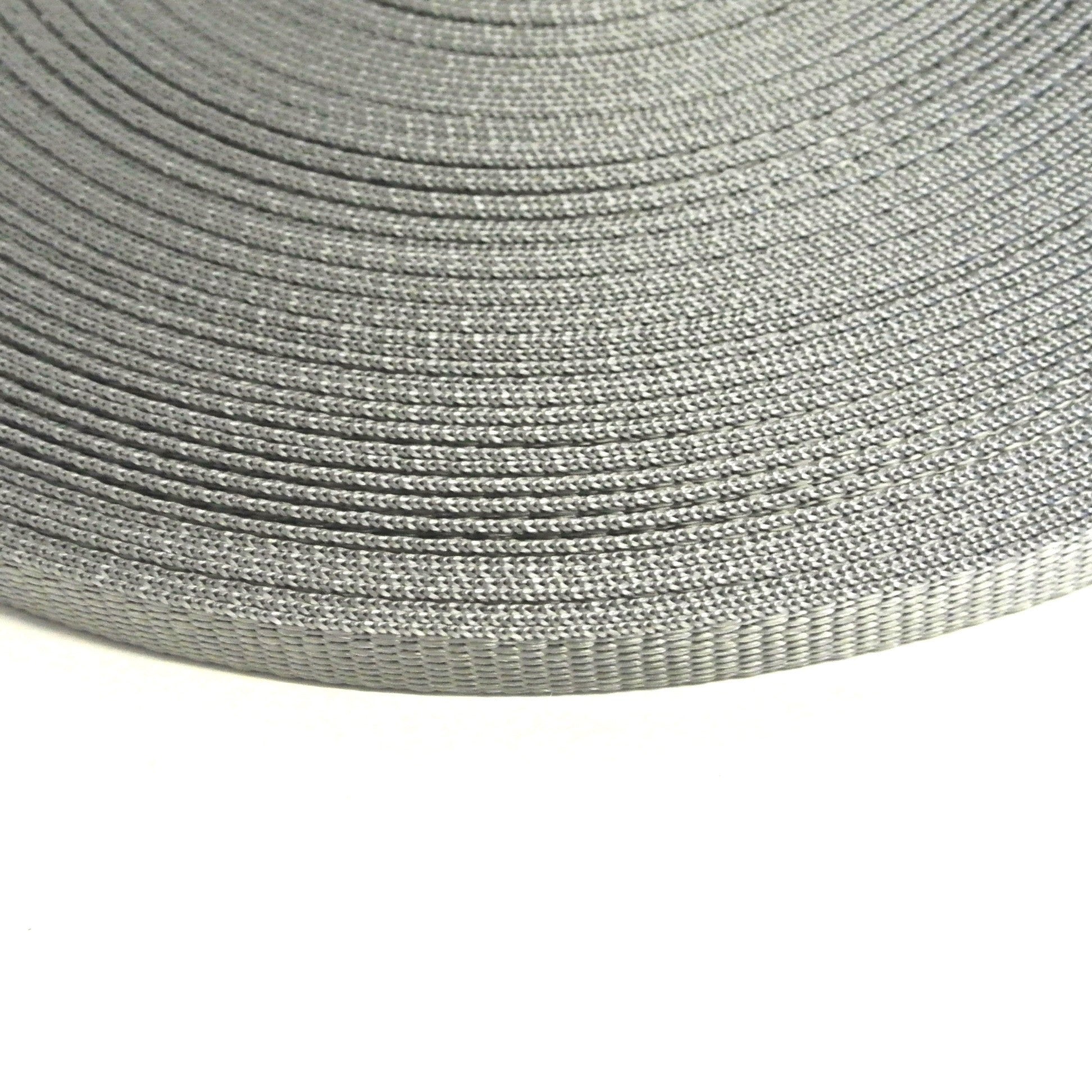 16mm Wide Webbing In Silver/Grey