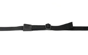 Tie Down Straps Plastic Flap Cam Buckle 25mm Webbing 1m - 3.5m Long Bags Luggage In 7 Colours