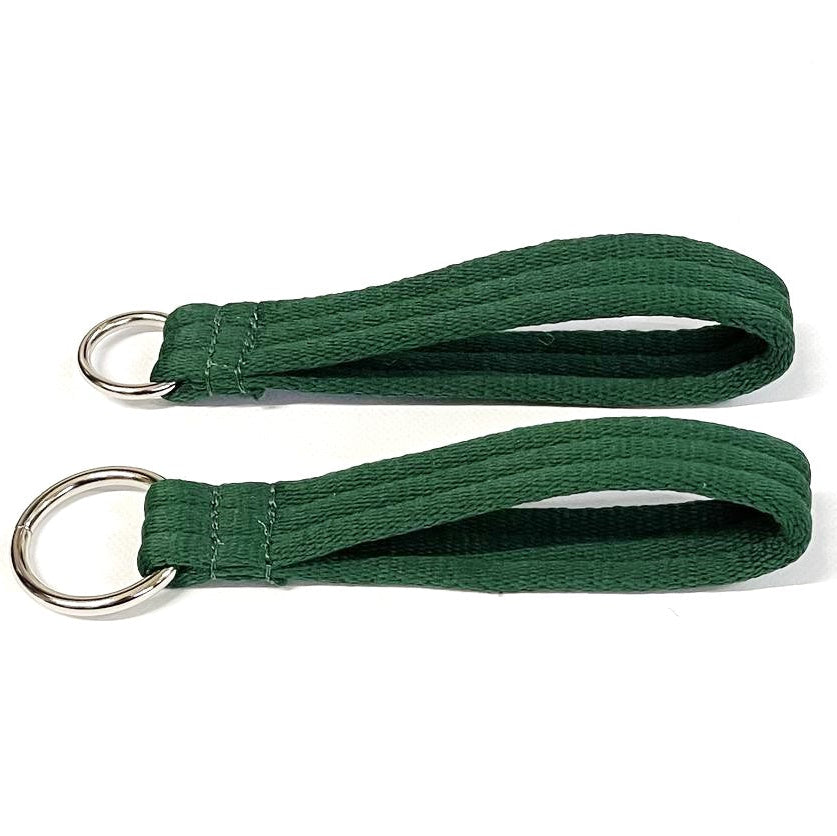 Short Close Control Grab Handle Dog Lead 8" Long With O-ring 25mm Air Webbing
