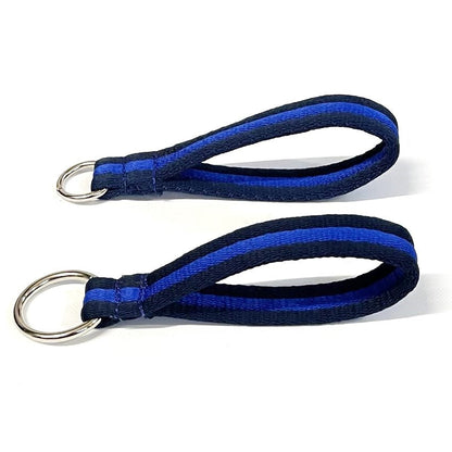 Short Close Control Grab Handle Dog Lead 8" Long With O-ring 25mm Air Webbing