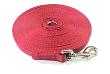 Load image into Gallery viewer, 5ft-50ft Dog Training Lead In Burgundy