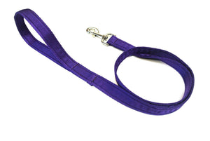 76" Dog Walking Lead In Purple