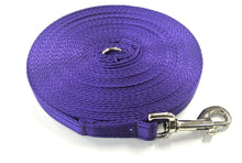 Load image into Gallery viewer, 5ft-50ft Dog Training Lead In Purple