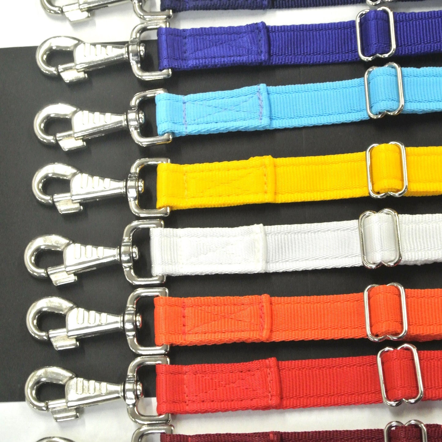 25mm Adjustable Quick Release Panic Hook Safety Strap For Horse Box Trailer Stable