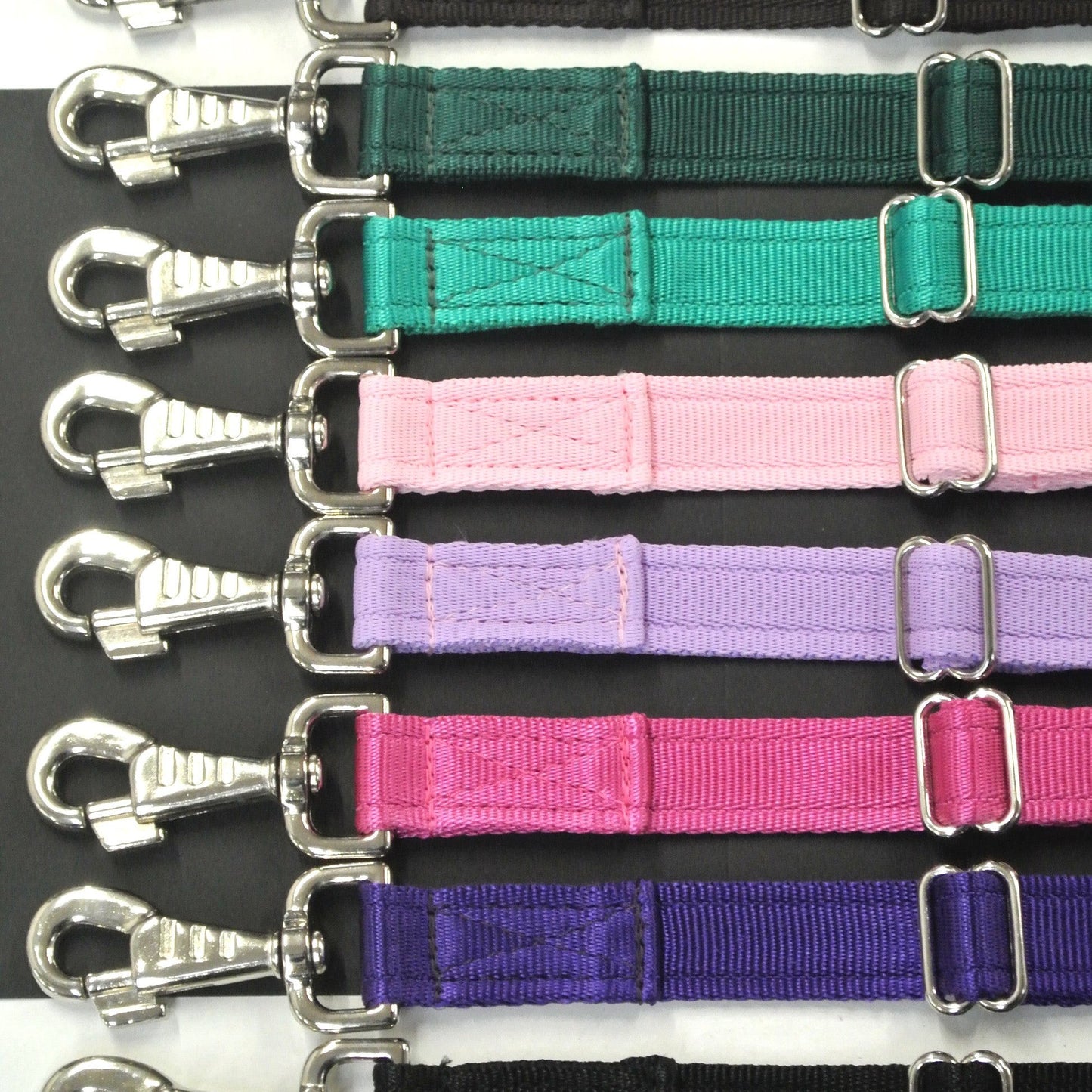 25mm Adjustable Quick Release Panic Hook Safety Strap For Horse Box Trailer Stable