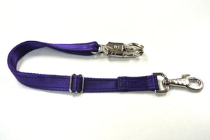 Adjustable Panic Hook Safety Strap For Horse Control In Purple