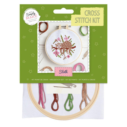 Cross Stitch Kit Sewing Craft Childrens Adults Docrafts Simply Make Small 30 Designs UK Seller