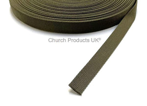 25mm Polypropylene Webbing 450kg In Various Colours And Lengths Ideal For Dog Leads Collars Straps Bags Handles