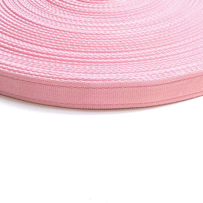 16mm Cushion Webbing In 19 Colours 350kg Ideal For Dog Leads Collars Straps Bags Handles