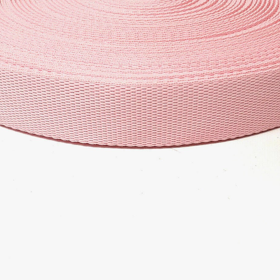38/40mm Heavy Duty Polypropylene Webbing 550kg In 19 Colours 2m 5m 10m 25m 50m For Bags Straps Handles