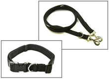 Load image into Gallery viewer, Dog Collar And Police Style Dog Lead Set 25mm Cushion Webbing Medium Collar In Various Lengths And Matching Colours