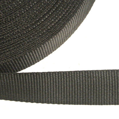 38/40mm Webbing In Black And Various Lengths