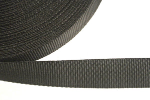 38/40mm Webbing In Black And Various Lengths