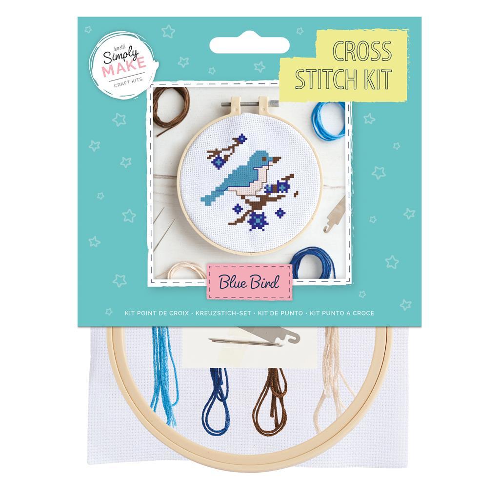 Cross Stitch Kit Sewing Craft Childrens Adults Docrafts Simply Make Small 30 Designs UK Seller