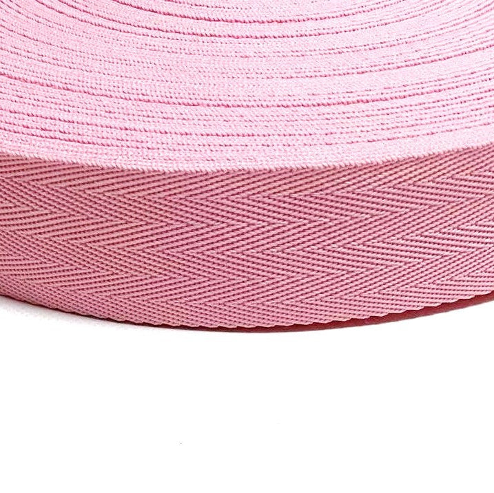 38/40mm Wide Herringbone Webbing 380kg 19 Colours For Dog Collars Straps Handles Crafts