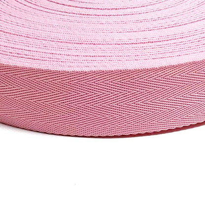 38/40mm Wide Herringbone Webbing 380kg 19 Colours For Dog Collars Straps Handles Crafts