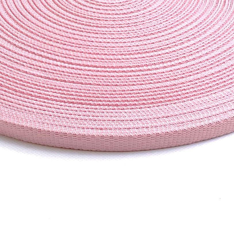 13mm Wide Polypropylene Webbing 200kg  In 19 Colours Ideal For Bags Straps Crafts Dog Leads