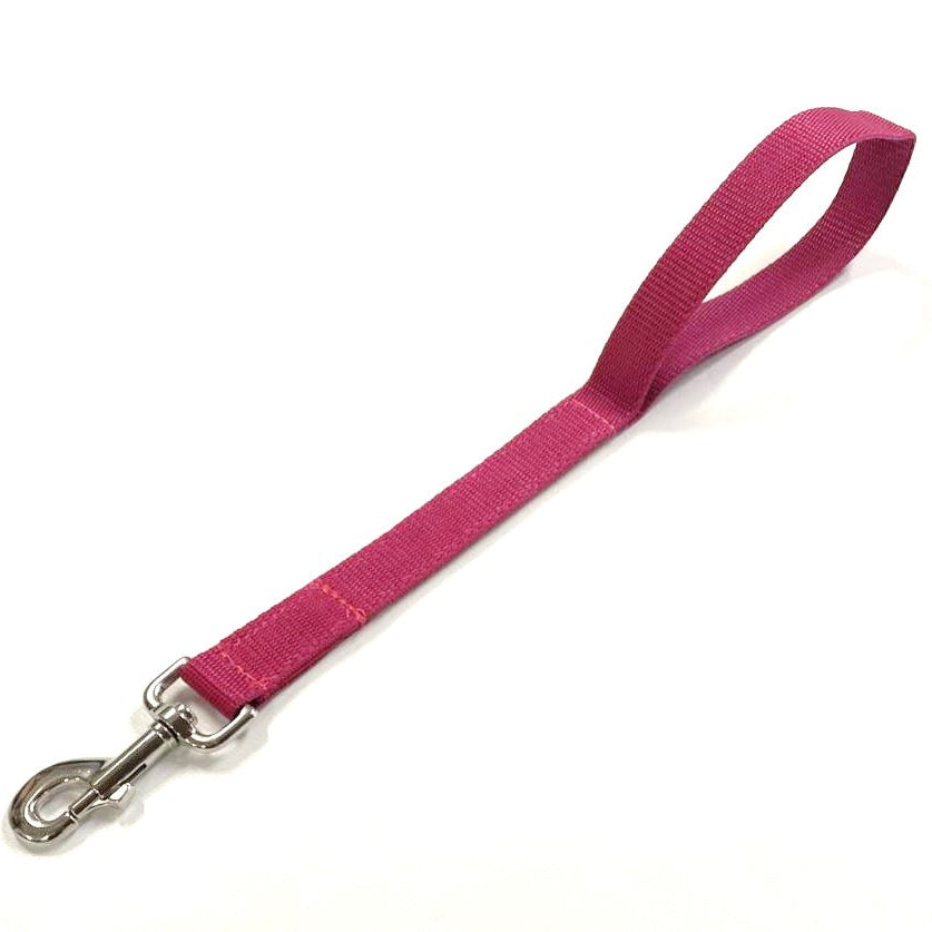 20" Short Close/Traffic Control Dog Training Lead Leash Grab Handle 25mm Webbing