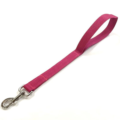 20" Short Close/Traffic Control Dog Training Lead Leash Grab Handle 25mm Webbing