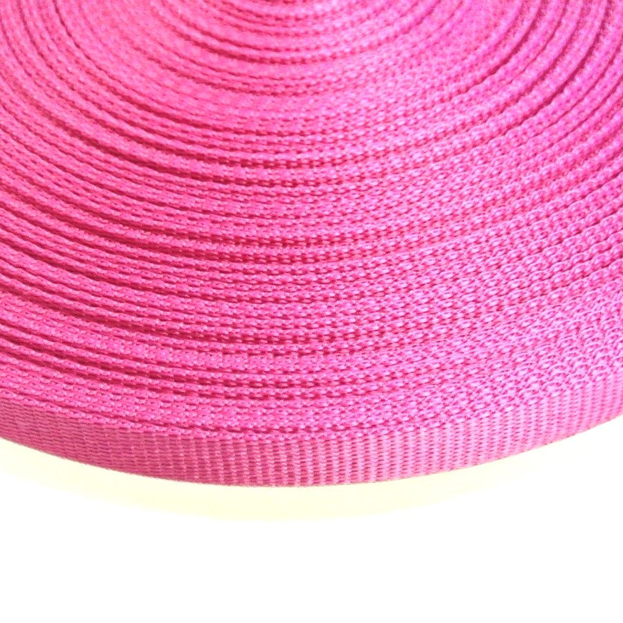 13mm Wide Polypropylene Webbing 200kg  In 19 Colours Ideal For Bags Straps Crafts Dog Leads