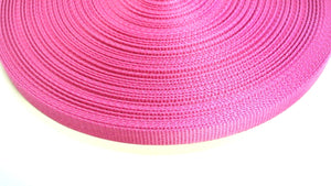 16mm Wide Polypropylene Webbing 250kg In 19 Colours For Dog Leads Collars Bags Straps Crafts x2 x5 x10 x25 x50 Metres