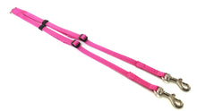 Load image into Gallery viewer, 13mm Adjustable 2 Way Coupler Splitter Dog Lead Leash Made In The UK By Church Products UK®