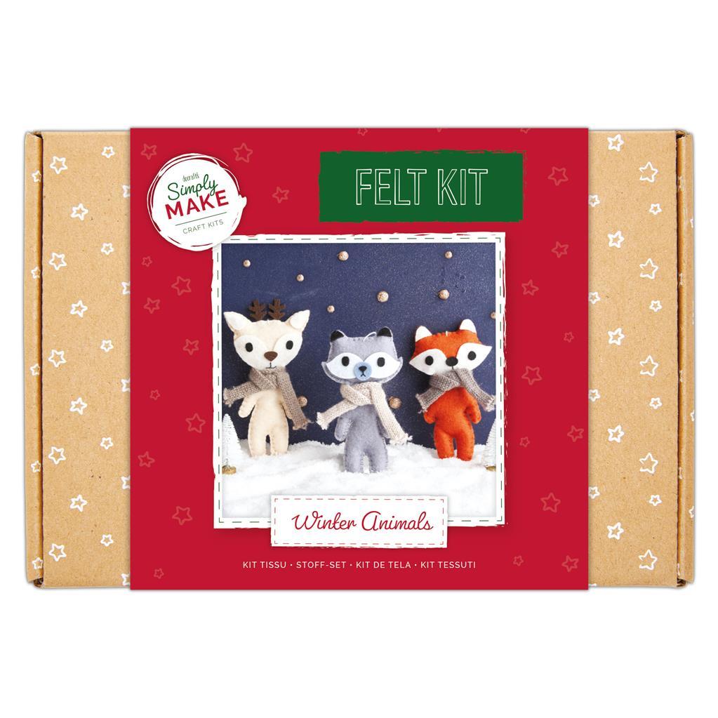 Childrens Needle Felting Kits Kids Sewing Craft Kits Docrafts Simply Make 15 Designs UK Seller