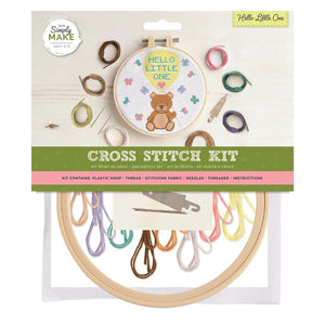 Cross Stitch Kit Sewing Craft Childrens Adults Docrafts Simply Make Large 13 Designs UK Seller