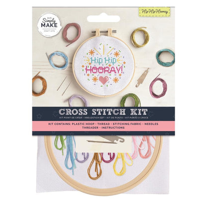 Cross Stitch Kit Sewing Craft Childrens Adults Docrafts Simply Make Small 30 Designs UK Seller