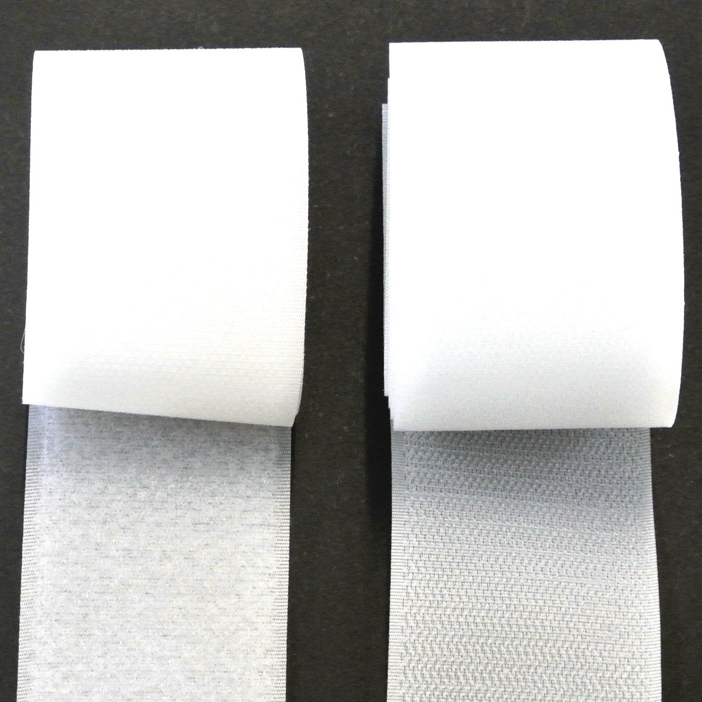 Sew On Hook And Loop Tape White Black 25 Metre Rolls In 16mm 20mm 25mm 38mm 50mm 100mm