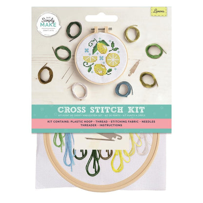 Cross Stitch Kit Sewing Craft Childrens Adults Docrafts Simply Make Small 30 Designs UK Seller