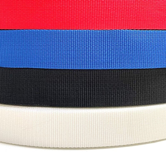 50mm Polypropylene Webbing In 4 Colours And Various Lengths For Bags Straps Handles Arts Crafts
