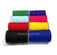 Load image into Gallery viewer, 4mm Polyester Cord Soft Drawstring Piping Cord In 22 Colours And Various Lengths